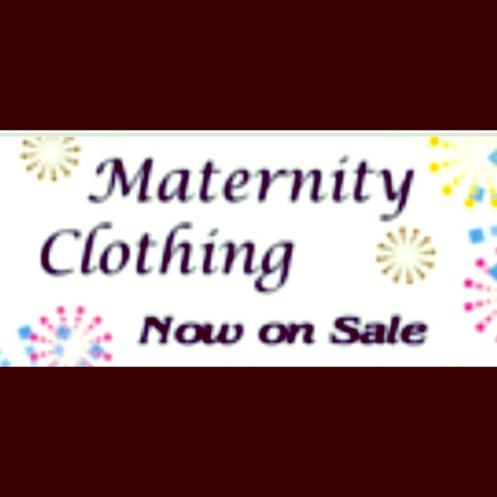 Maternity clothing for sale